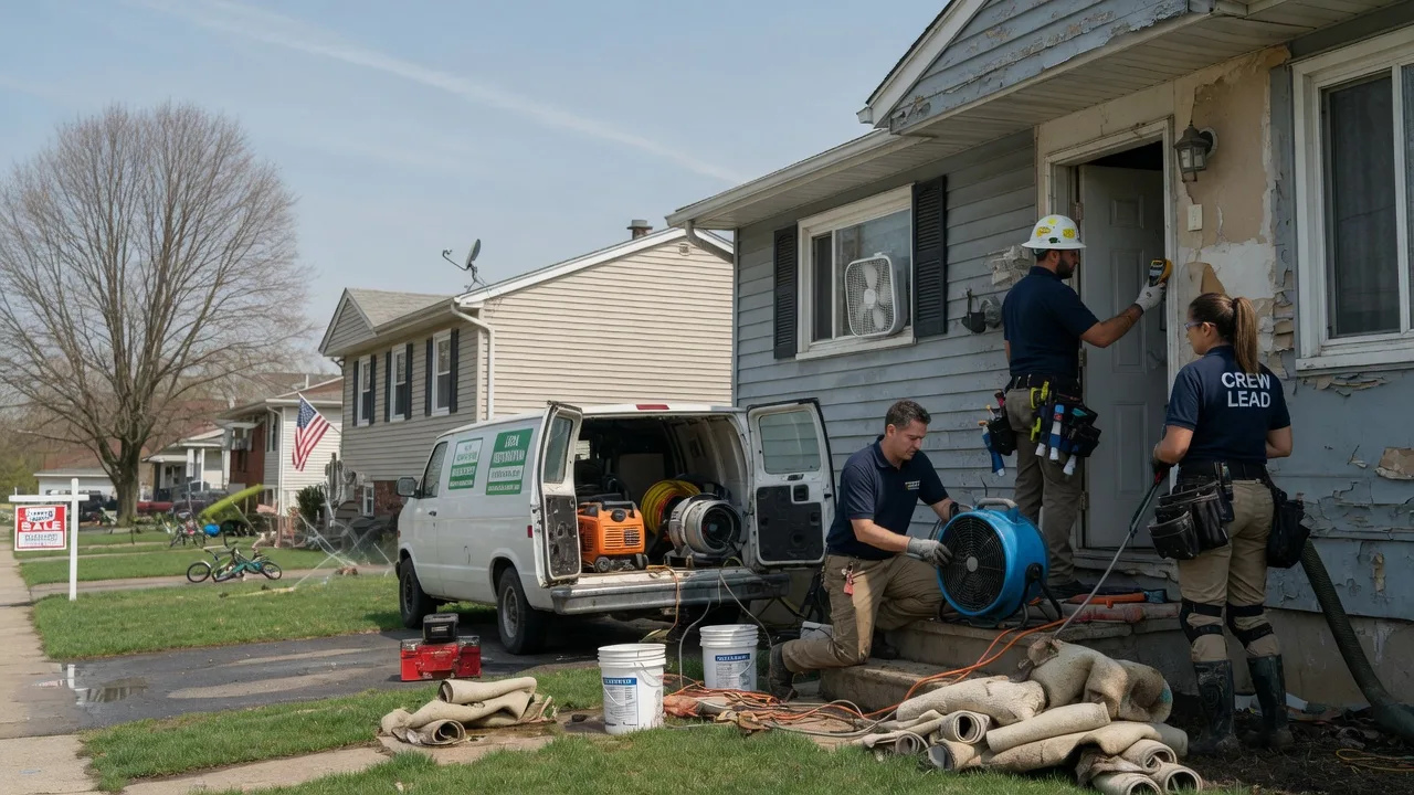 Flood Cleanup in Saint Francis, ME near me